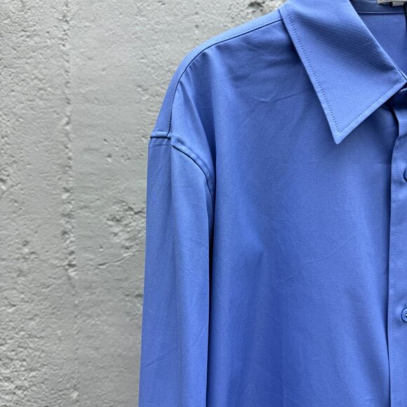 Loewe Couple's Embroidered Logo Chest Shirt Blue - Picture 14 of 16